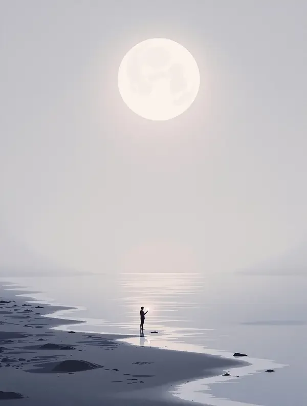 长夜有微光 短剧海报，黄昏灯塔与海边礁石